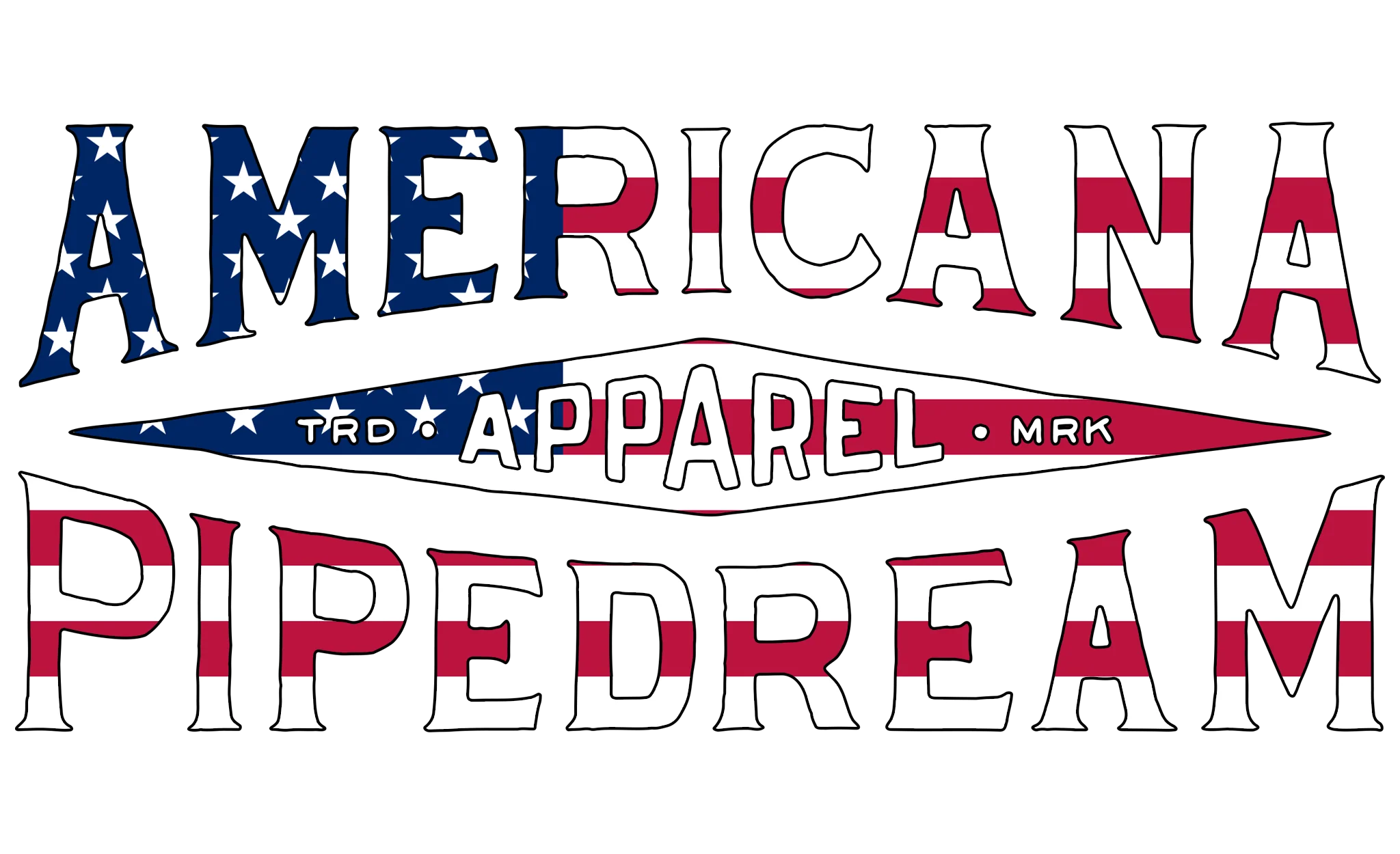 Americana Pipedream Apparel
